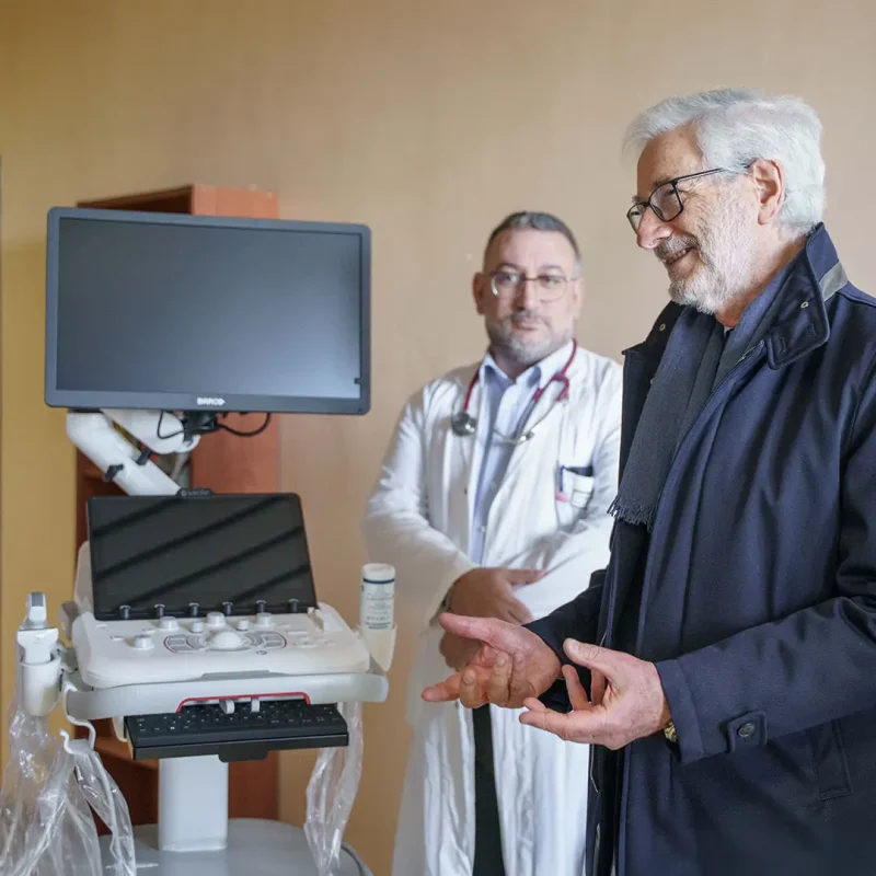 Donazione di un ecografo all’avanguardia al Reparto di Oncologia dell’Ospedale “Sacro Cuore” di Gallipoli