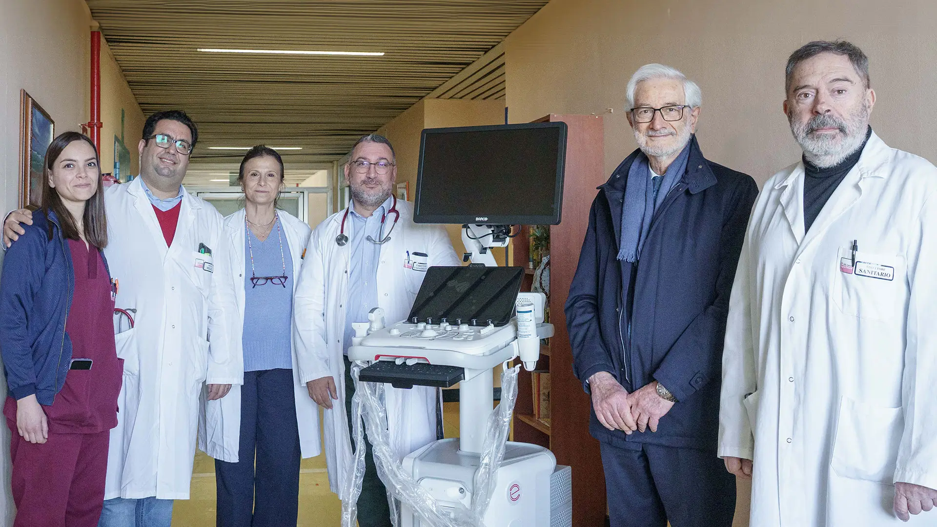 fondazione bpp - donazione ecografo ospedale gallipoli