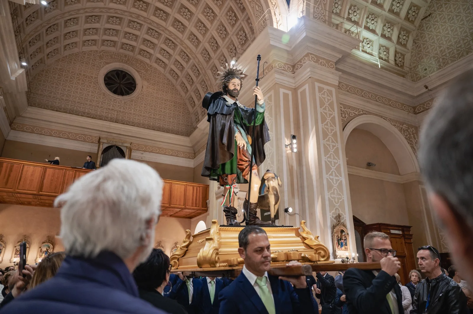 statua-restaurata-san-rocco-montpellier-alezio