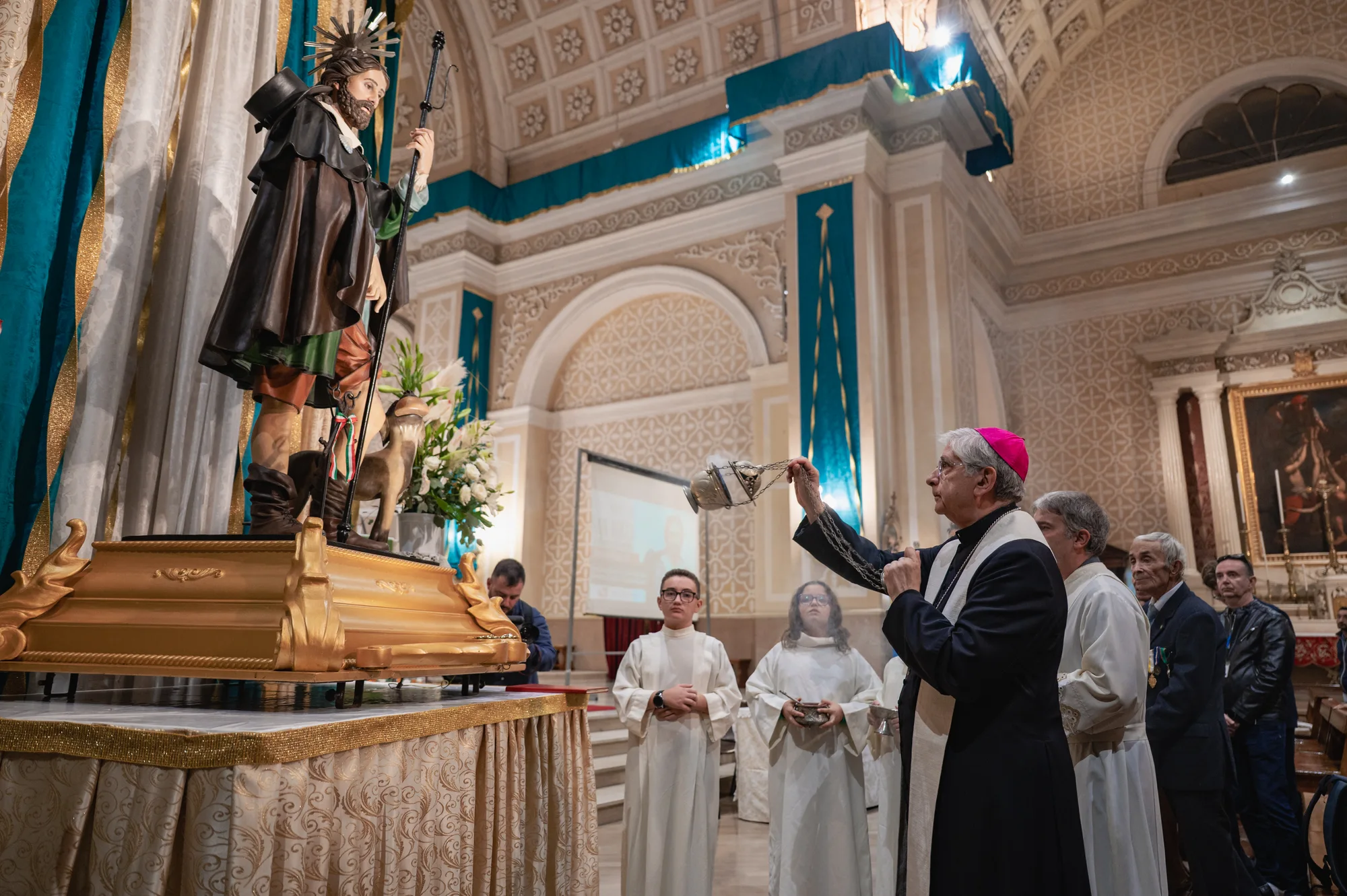 statua-san-rocco-alezio-benedizione